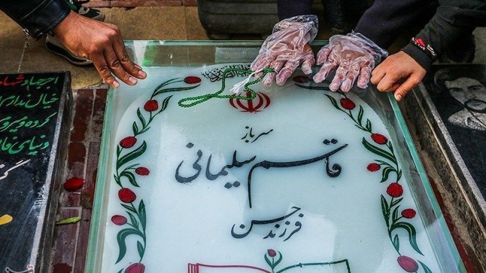 حال وهوای گلزار شهدای کرمان در آستانه سالروز شهادت شهید سپهبد قاسم سلیمانی