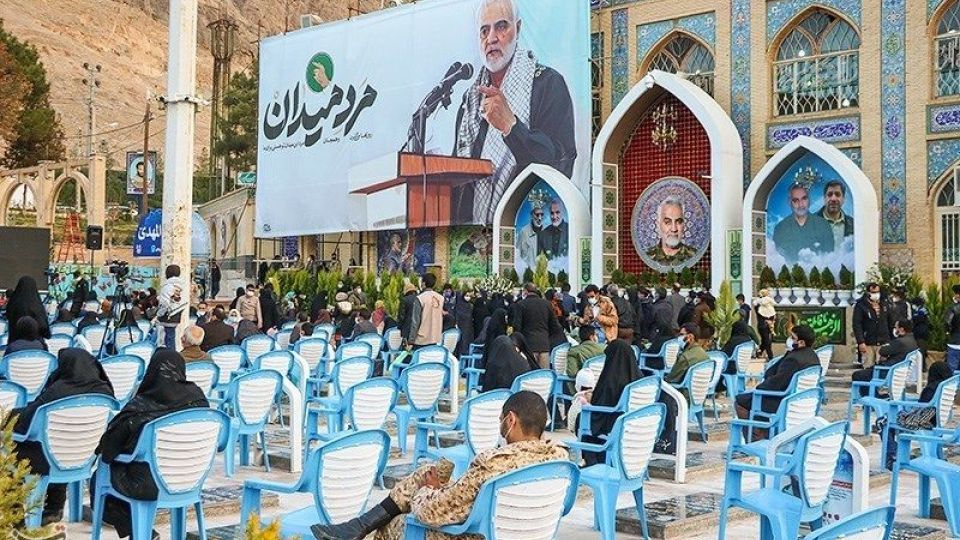 حال وهوای گلزار شهدای کرمان در آستانه سالروز شهادت شهید سپهبد قاسم سلیمانی