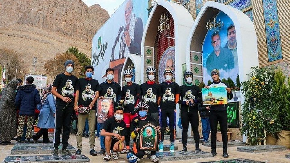 حال وهوای گلزار شهدای کرمان در آستانه سالروز شهادت شهید سپهبد قاسم سلیمانی