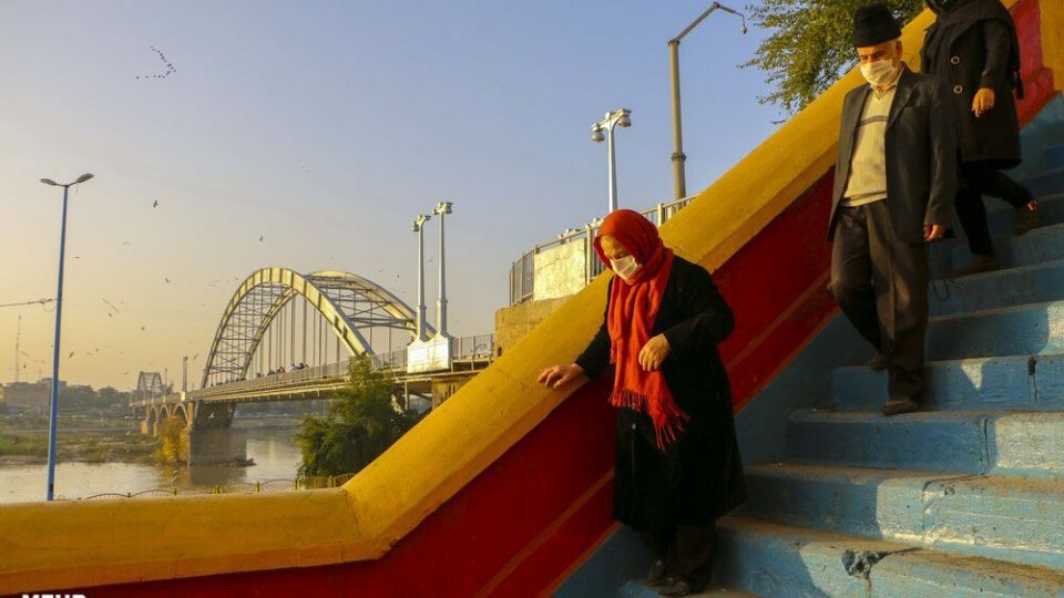 پذیرایی اهوازی ها از مرغ های ماهی خوار