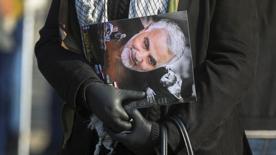 سالگرد شهادت حاج قاسم سلیمانی و ابومهدی المهندس - بغداد