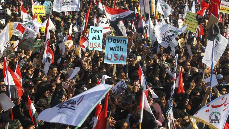 سالگرد شهادت حاج قاسم سلیمانی و ابومهدی المهندس - بغداد