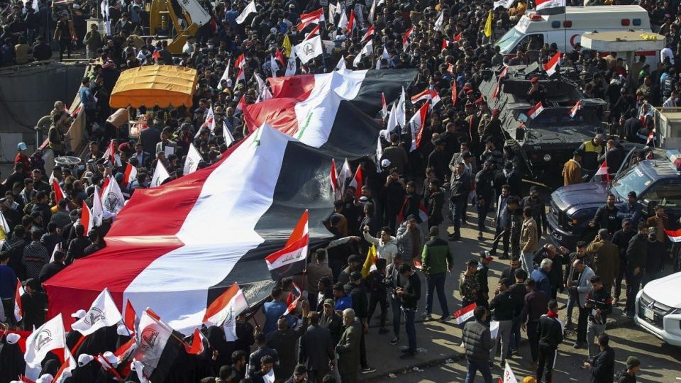 سالگرد شهادت حاج قاسم سلیمانی و ابومهدی المهندس - بغداد