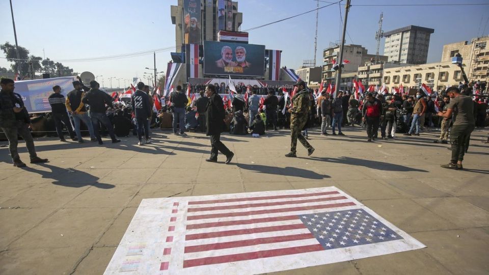 سالگرد شهادت حاج قاسم سلیمانی و ابومهدی المهندس - بغداد