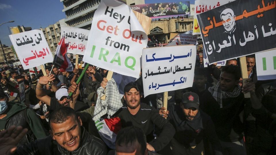 سالگرد شهادت حاج قاسم سلیمانی و ابومهدی المهندس - بغداد