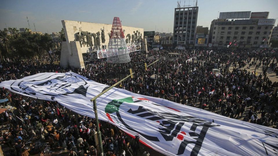 سالگرد شهادت حاج قاسم سلیمانی و ابومهدی المهندس - بغداد