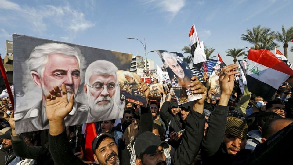 سالگرد شهادت حاج قاسم سلیمانی و ابومهدی المهندس - بغداد