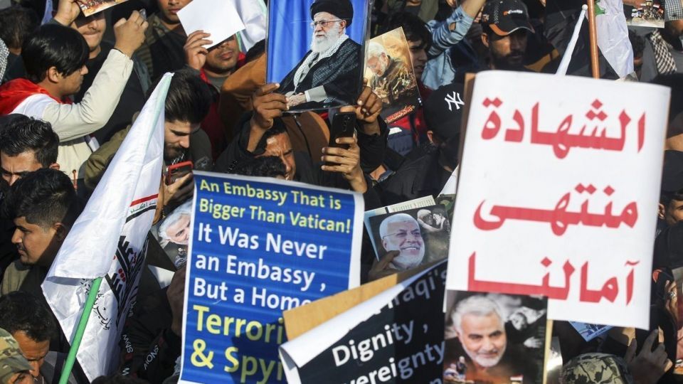 سالگرد شهادت حاج قاسم سلیمانی و ابومهدی المهندس - بغداد