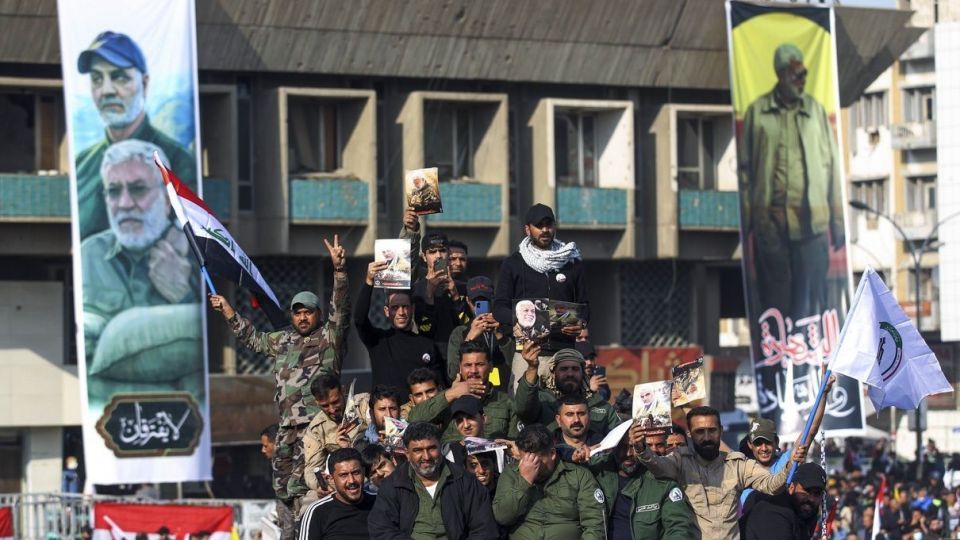 سالگرد شهادت حاج قاسم سلیمانی و ابومهدی المهندس - بغداد