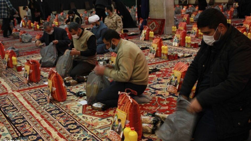 کمک مومنانه توسط ناحیه مقاومت بسیج مقداد در طرح شهید سلیمانی