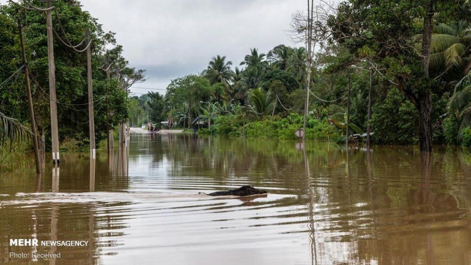 آواره شدن هزاران نفر بر اثر سیل در مالزی