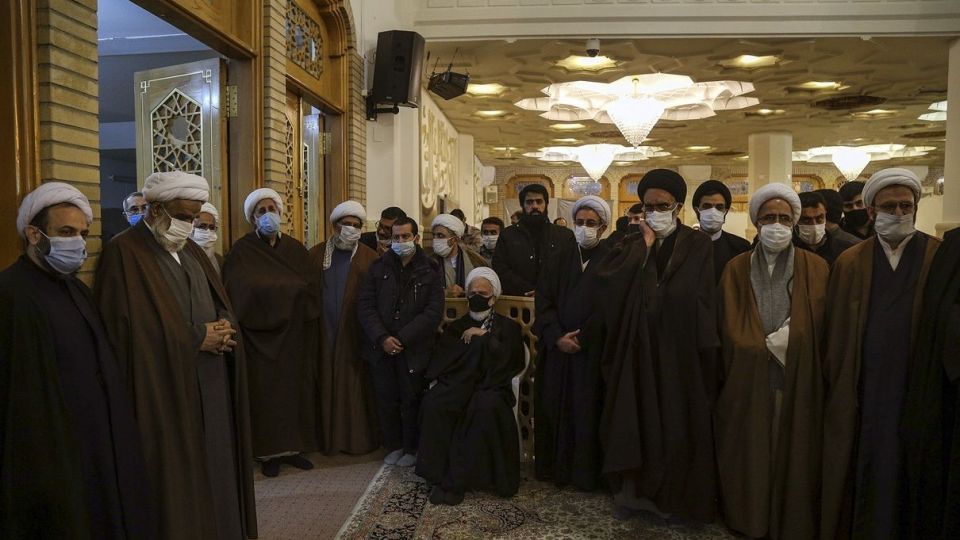 آیین بزرگداشت آیت الله مصباح یزدی - حرم حضرت معصومه (س)