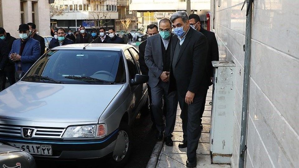 مراسم پلاک کوبی خیابان شهید آندرانیک مسیحی مگردیچیان