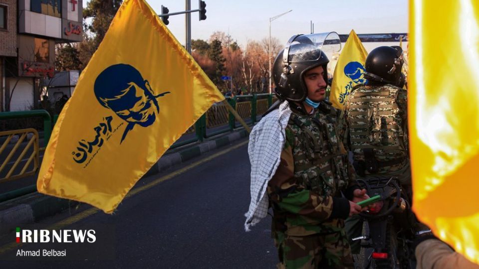 رژه بزرگ موتور سواران بسیجی تهران