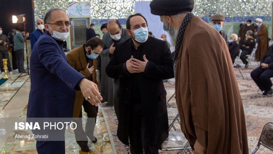 مراسم چهلمین روز شهادت شهید فخری زاده در حرم حضرت معصومه(س)