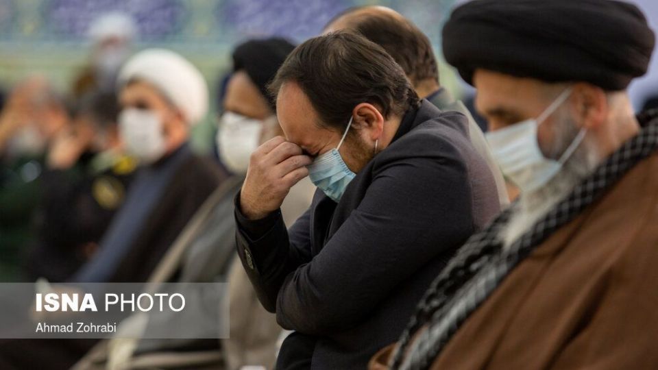 مراسم چهلمین روز شهادت شهید فخری زاده در حرم حضرت معصومه(س)