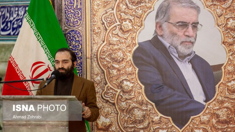 مراسم چهلمین روز شهادت شهید فخری زاده در حرم حضرت معصومه(س)