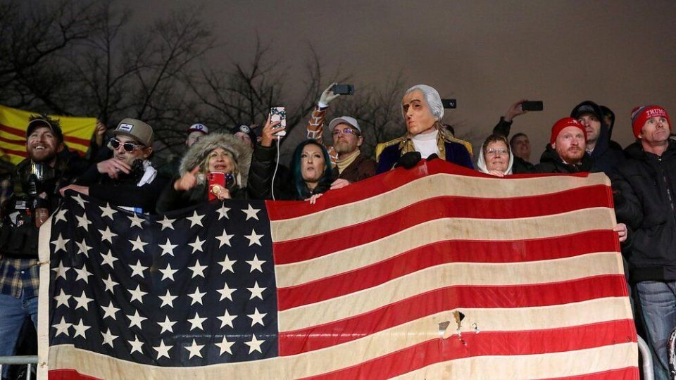 تظاهرات طرفداران ترامپ در واشنگتن