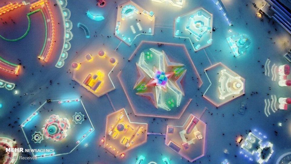 بزرگترین شهر یخی در چین