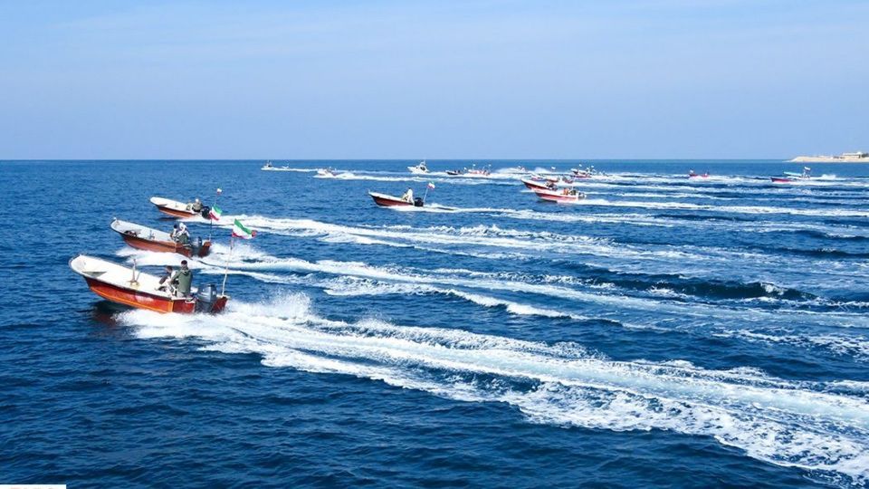 نمایش اقتدار در محل دستگیری متجاوزان آمریکایی