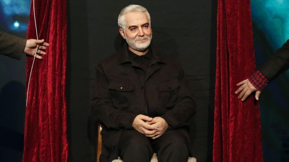 رونمایی از مجسمه شهید سپهبد قاسم سلیمانی