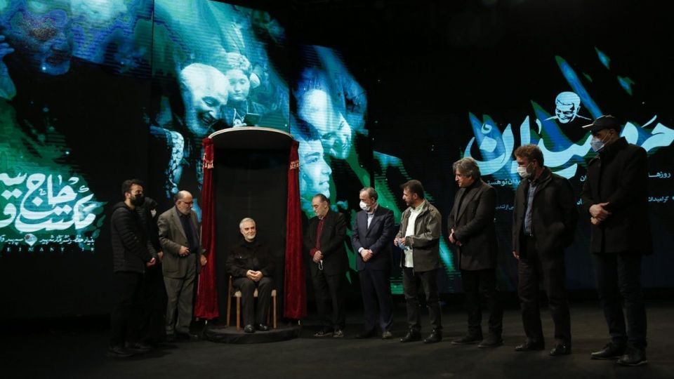 رونمایی از مجسمه شهید سپهبد قاسم سلیمانی