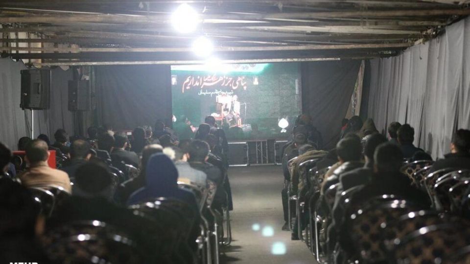 مراسم عزاداری ایام شهادت حضرت زهرا (س) در امامزاده قاضی الصابر(ع)