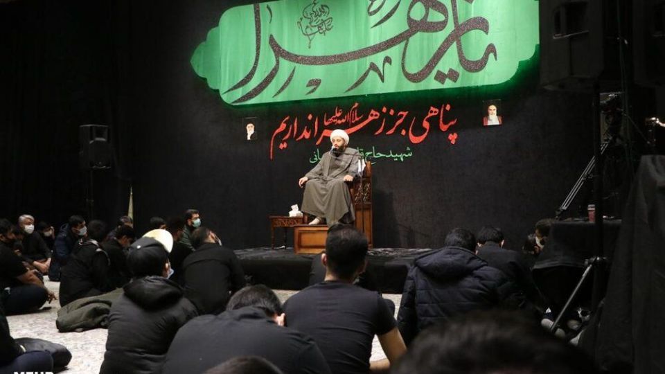 مراسم عزاداری ایام شهادت حضرت زهرا (س) در امامزاده قاضی الصابر(ع)