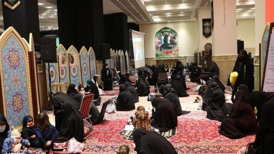 مراسم عزاداری ایام شهادت حضرت زهرا (س) در امامزاده قاضی الصابر(ع)