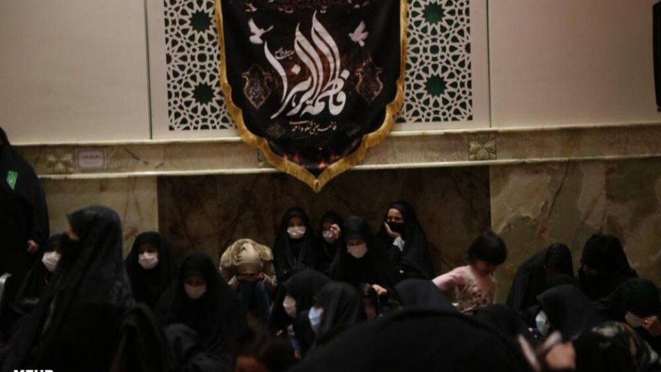 مراسم عزاداری ایام شهادت حضرت زهرا (س) در امامزاده قاضی الصابر(ع)