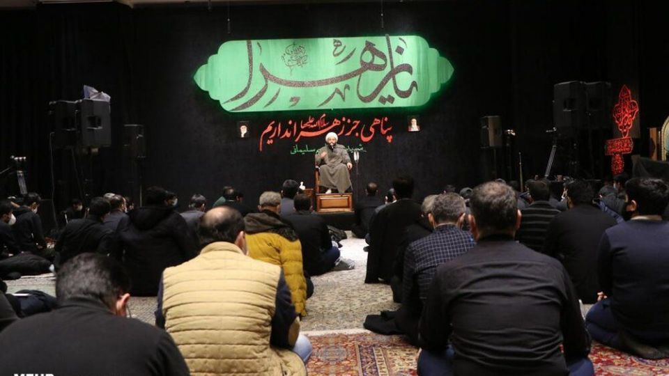 مراسم عزاداری ایام شهادت حضرت زهرا (س) در امامزاده قاضی الصابر(ع)