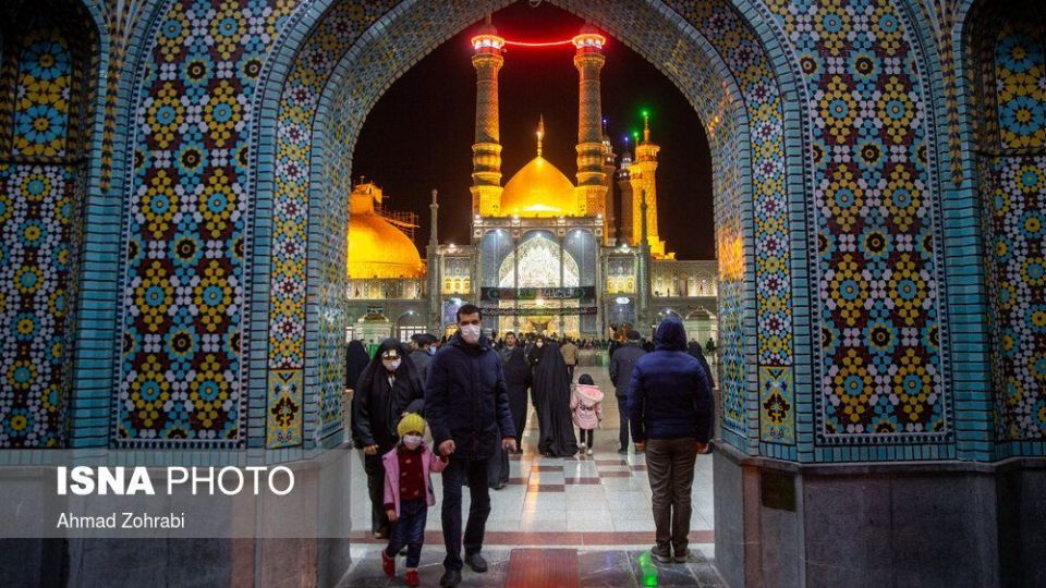 شب شهادت حضرت زهرا در حرم کریمه اهل بیت(ع)