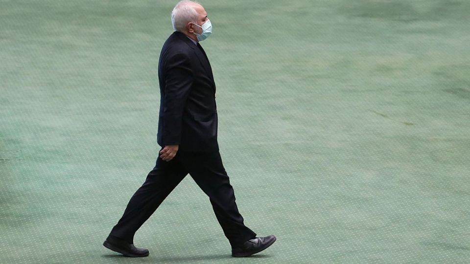 جلسه علنی مجلس با حضور ظریف