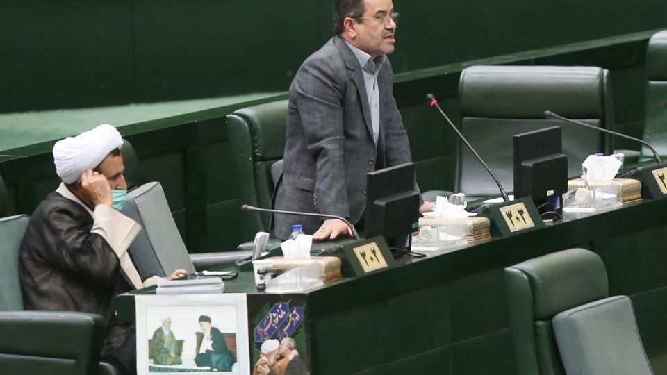 جلسه علنی مجلس با حضور ظریف