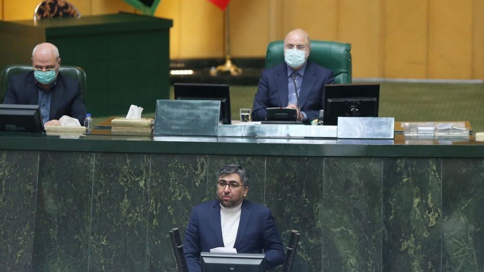 جلسه علنی مجلس با حضور ظریف