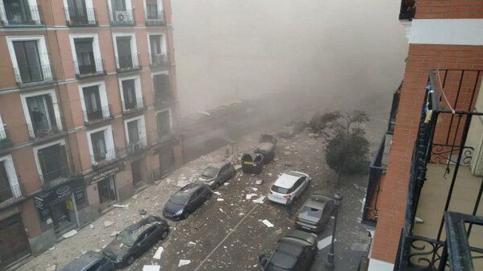 انفجاری مهیب داخل کلیسایی در مادرید اسپانیا 