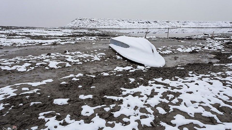 طبیعت زمستانی دریاچه ارومیه