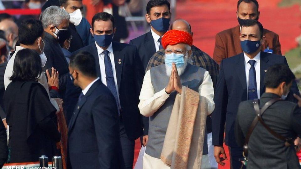 اعتراضات گسترده کشاورزان هندی در روز جمهوری