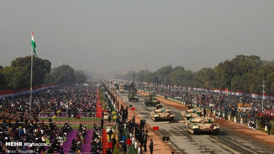 اعتراضات گسترده کشاورزان هندی در روز جمهوری