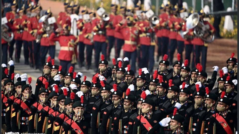 اعتراضات گسترده کشاورزان هندی در روز جمهوری