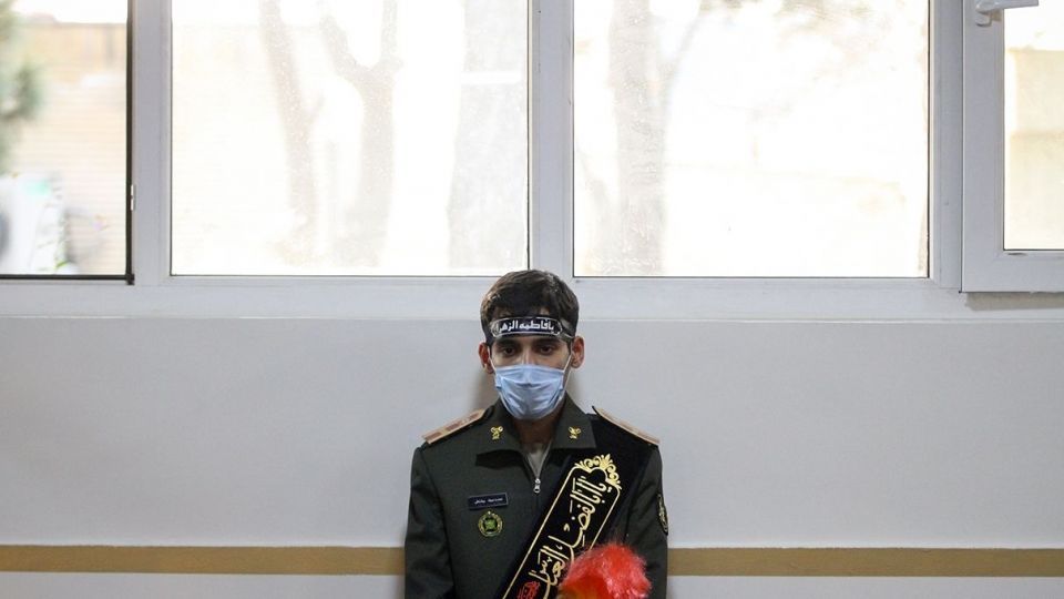 وداع با پیکر شهید گمنام - دانشگاه علوم پزشکی ارتش