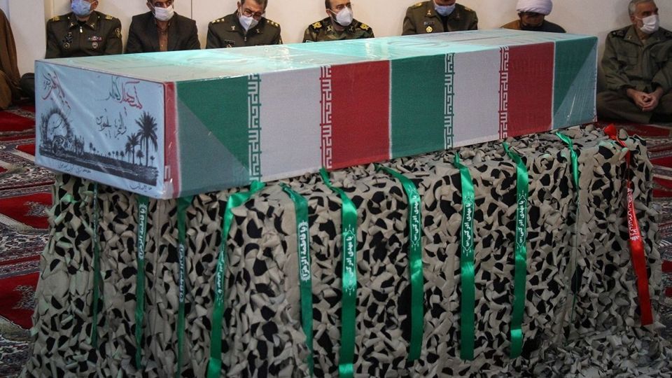 وداع با پیکر شهید گمنام - دانشگاه علوم پزشکی ارتش