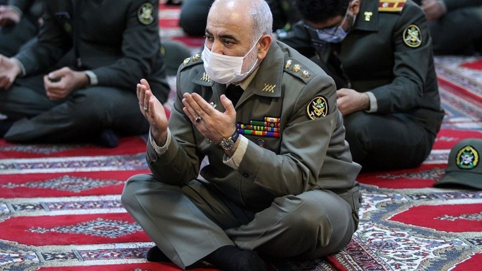 وداع با پیکر شهید گمنام - دانشگاه علوم پزشکی ارتش