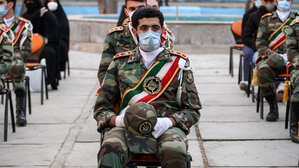 وداع با پیکر شهید گمنام - دانشگاه علوم پزشکی ارتش