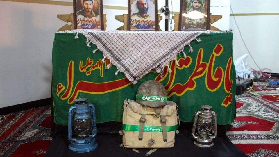 وداع با پیکر شهید گمنام - دانشگاه علوم پزشکی ارتش