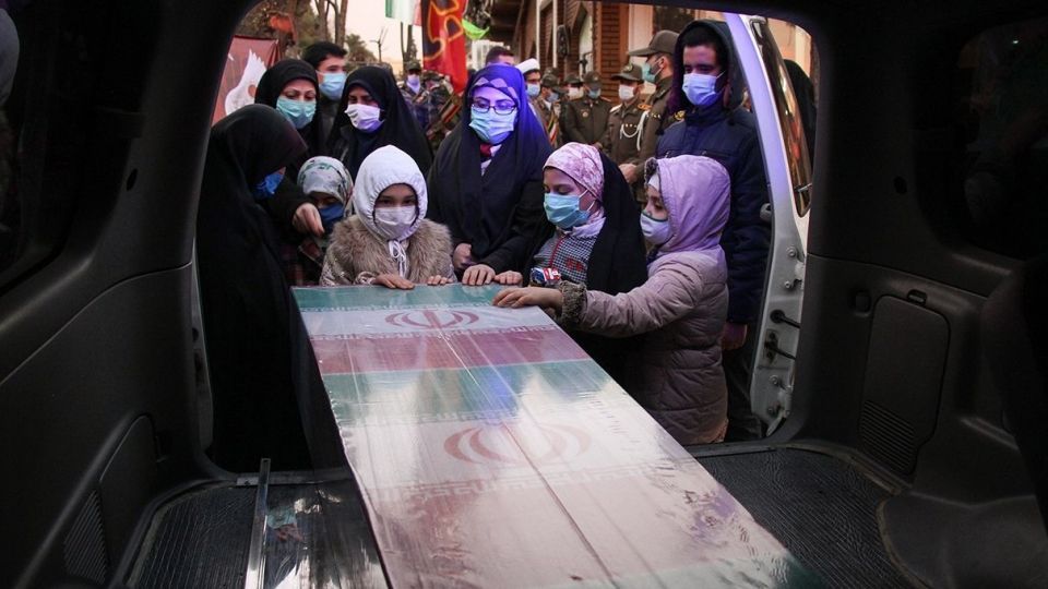 وداع با پیکر شهید گمنام - دانشگاه علوم پزشکی ارتش