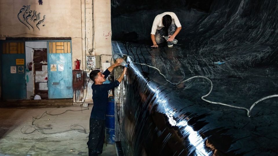 ساخت لنج فایبرگلاس - بوشهر