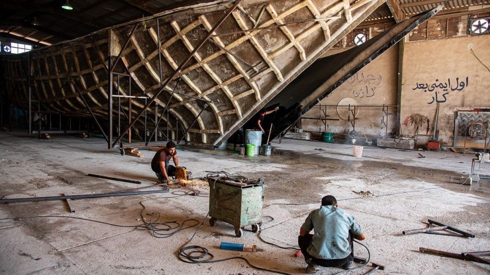 ساخت لنج فایبرگلاس - بوشهر