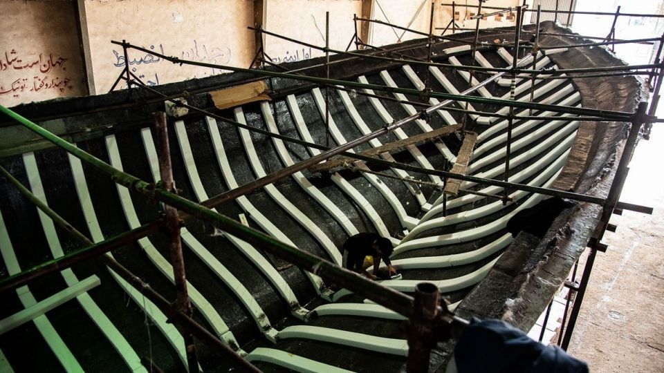 ساخت لنج فایبرگلاس - بوشهر