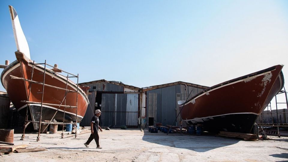 ساخت لنج فایبرگلاس - بوشهر